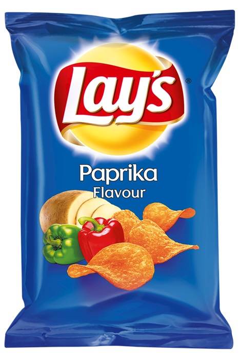 Lay's Chips Paprika zakje 40gr (per 20)